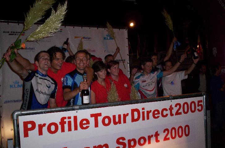 Juichend team Holland